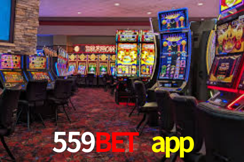 Interface do App 559bet app